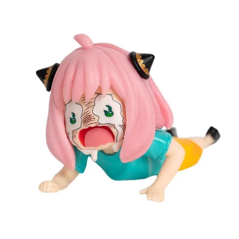Anime Cosplay Anya - Spy x Family Anya Autohouder Figuurje
