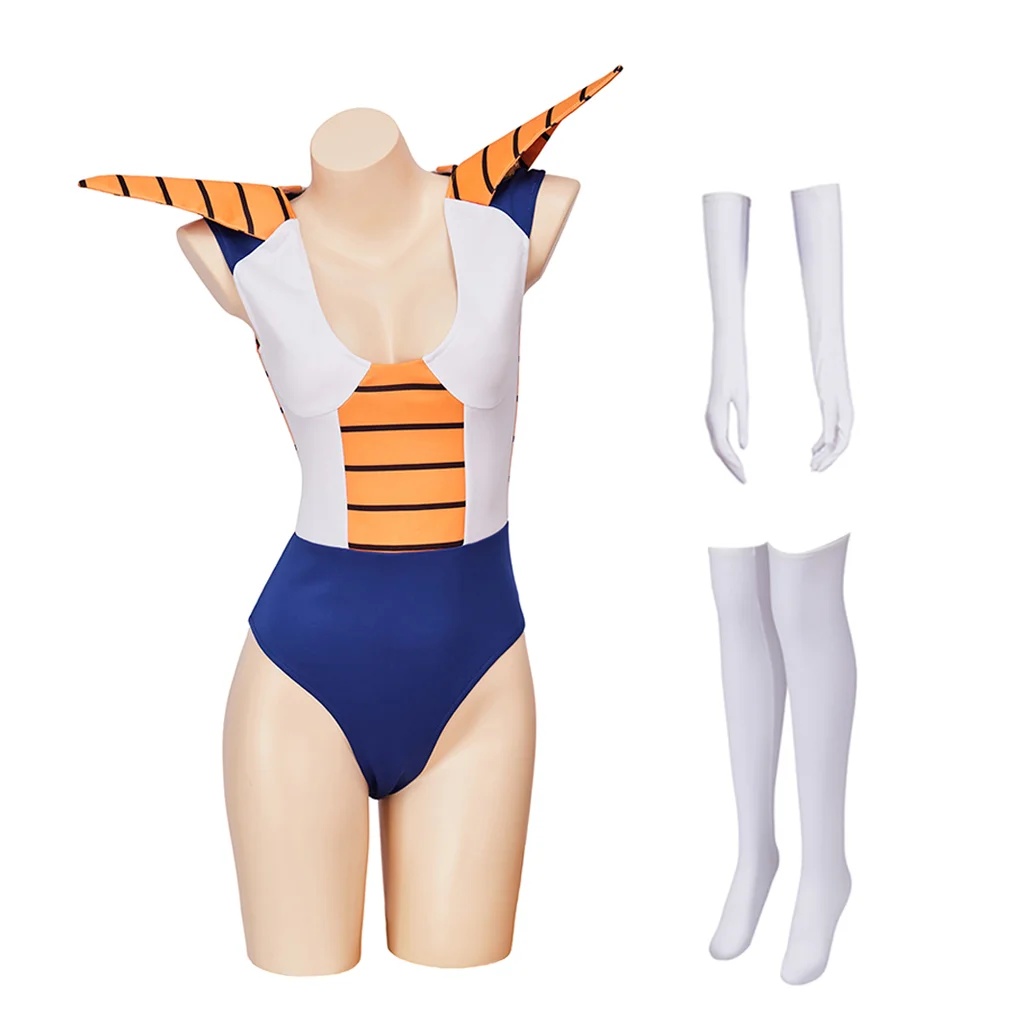 Dragon Ball Saiyan Armor - Vegeta Cosplay Saiyan-kostuum Sexy dames bodysuit