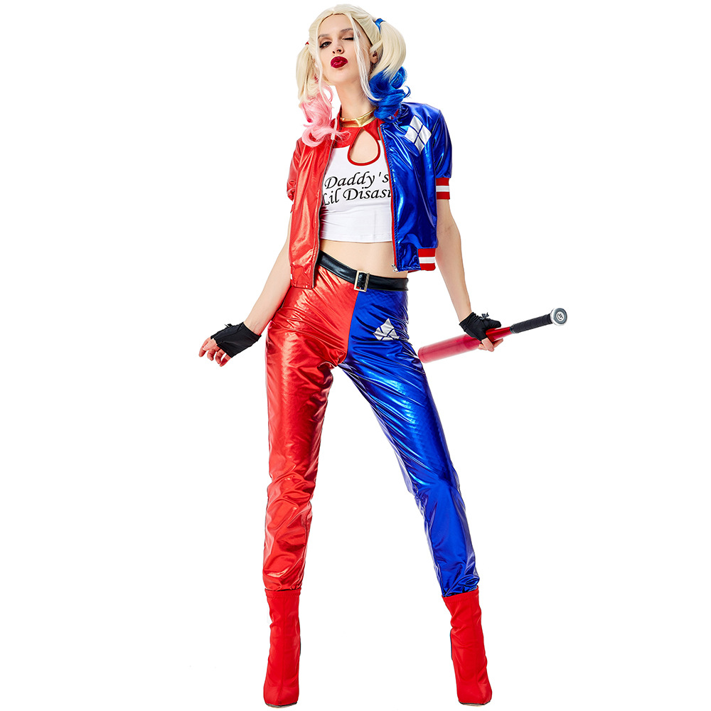 Anime Harley Quinn Cosplay - Meisjes Suicide Harley Cosplay Kostuums Joker