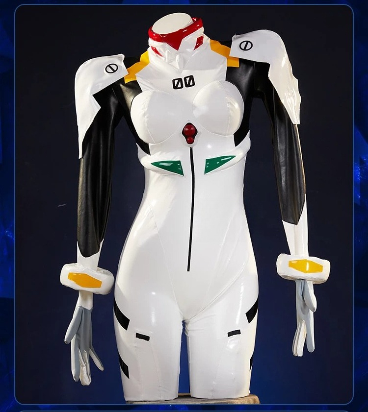Anime Cosplay High Quality - Rei Ayanami Plugsuit Cosplay Kostuum Wit
