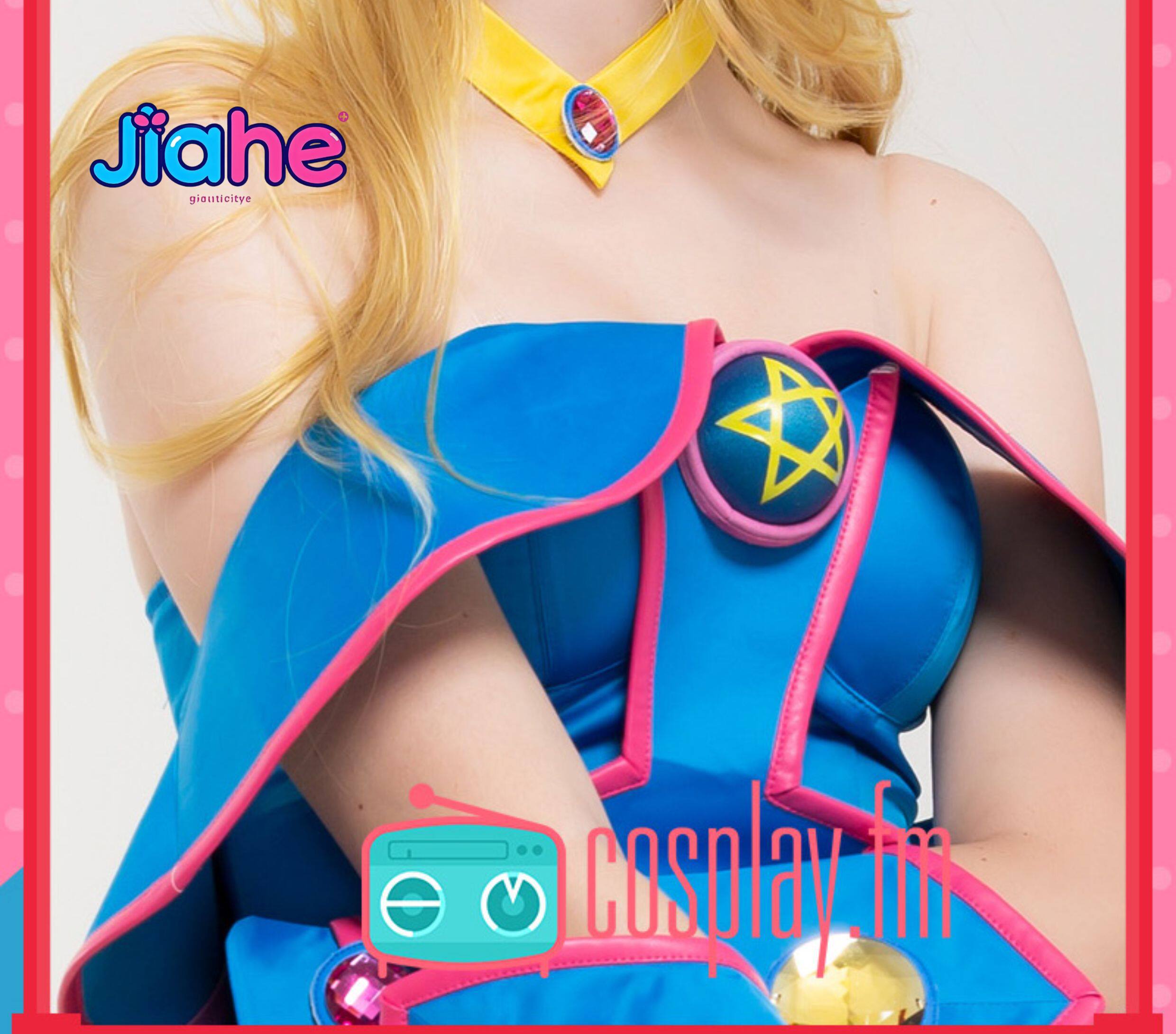Anime Cosplay Girl - Dark Magician Girl Anime Yu-Gi-Oh Cosplay