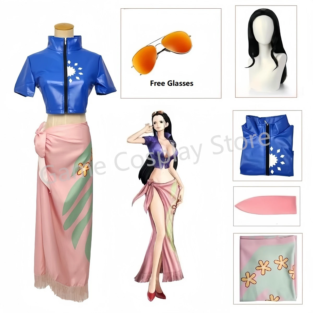Spy Family Outfit - Nico Robin Cosplay Kostuum Jurk Outfits