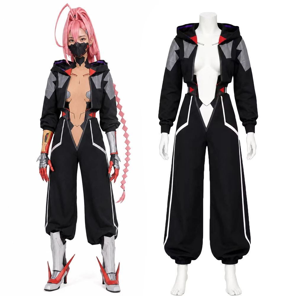 Anime Yang Cosplay - Cyberpunk Edgerunners Talia Yang Volledig Cosplaypak