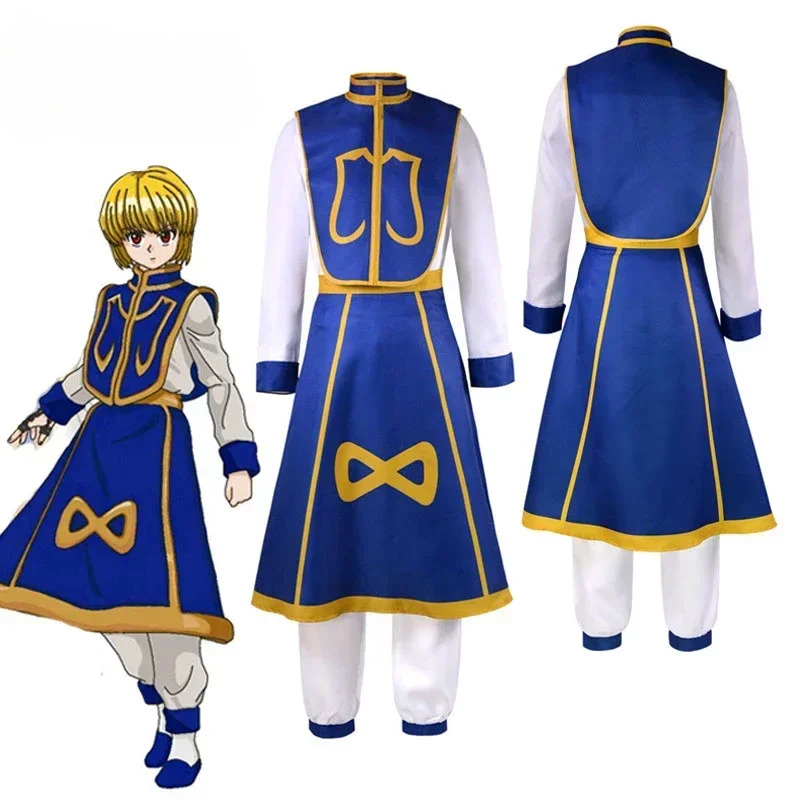 Hunter X Hunter Uniform - Manga x Hunter Kurapika Cosplay Kostuum