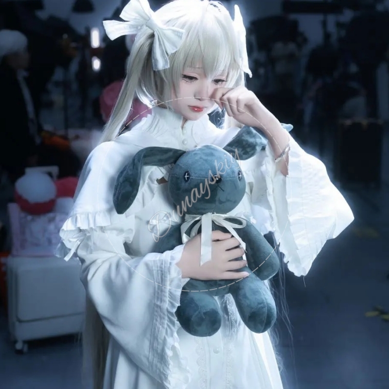 Anime Cosplay Bunny - Kasugano Sora Cosplay Accessoires 2-kleurig grijs
