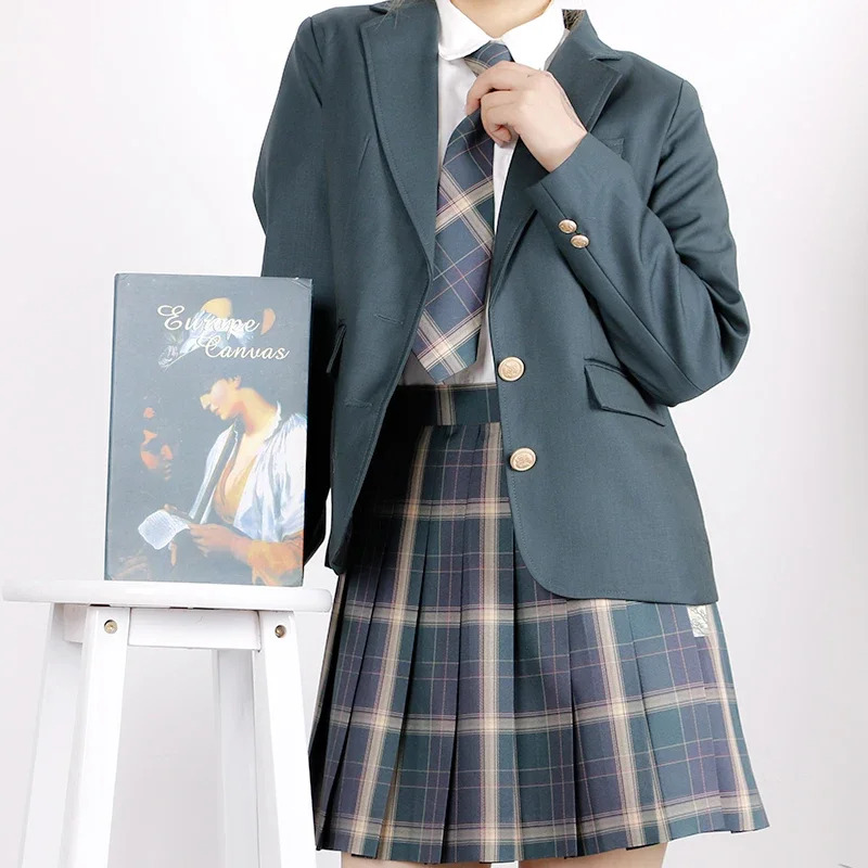 Anime Cosplay Korean Girl - Afstuderen Uniform Blazer Vrouwen Vest Jk