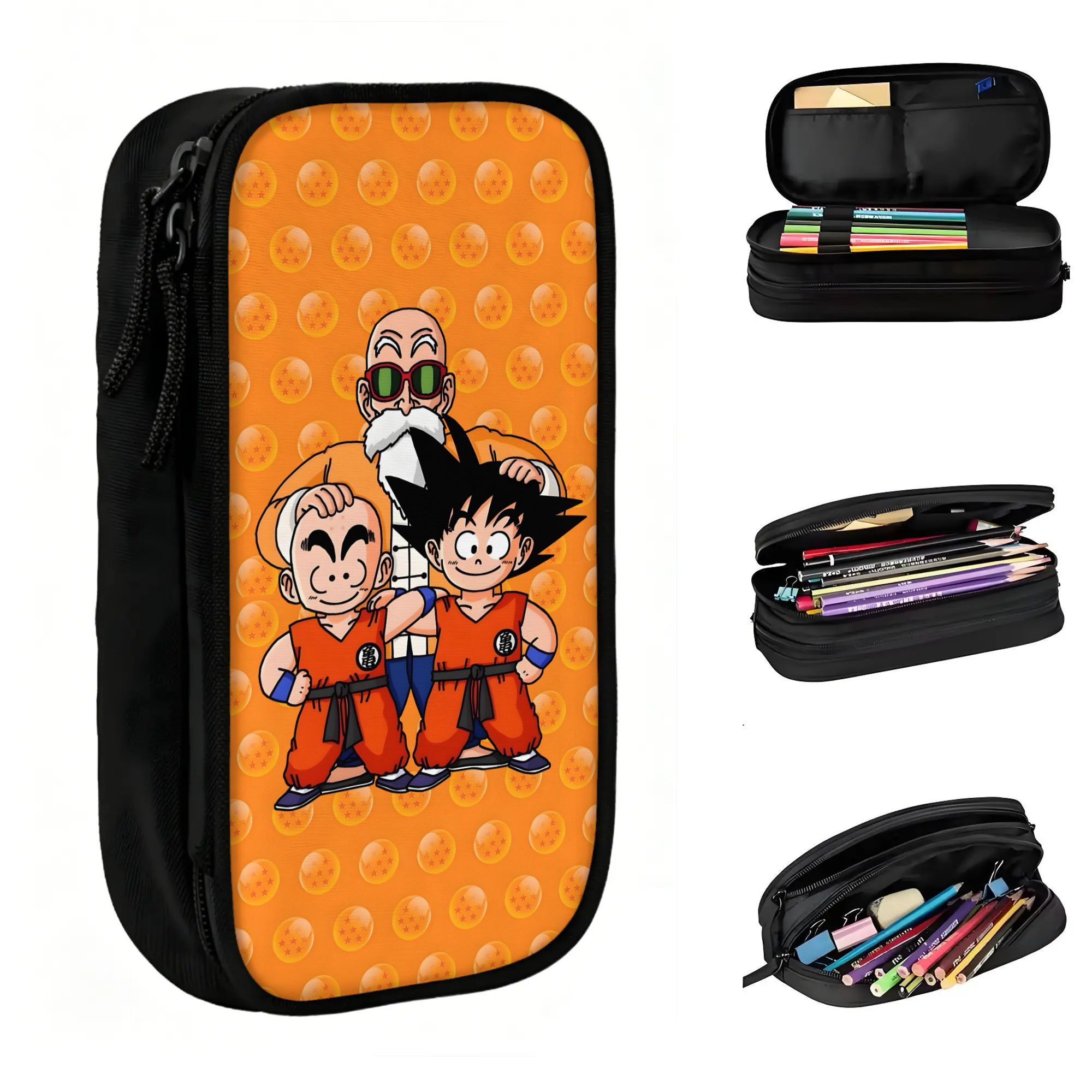 Anime Cosplay Korean Girl - Aangepaste Goku Anime Koreaanse potloodetuis voor