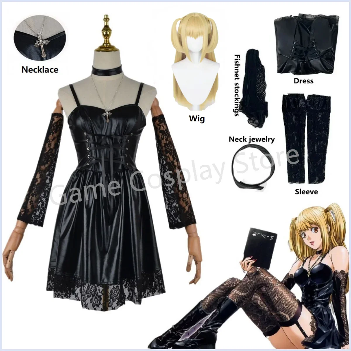 Spy Family Outfit - Misa Amane Cosplay Kostuum Death Note