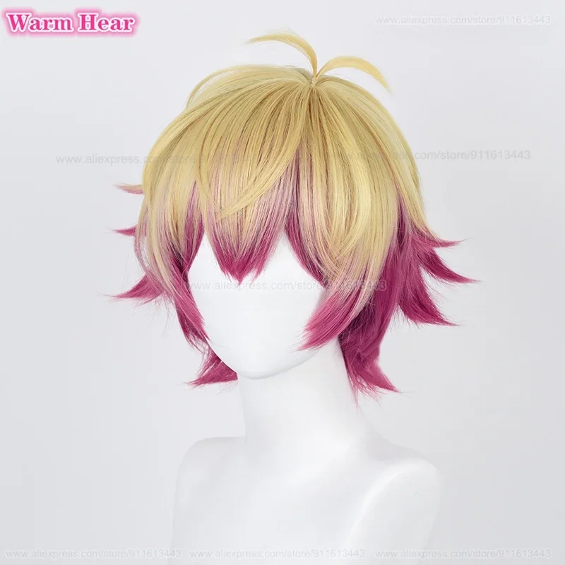 Anime Cosplay With Red Hair - d;4'v\6.h/ Alexis Ness Synthetische Korte 30cm
