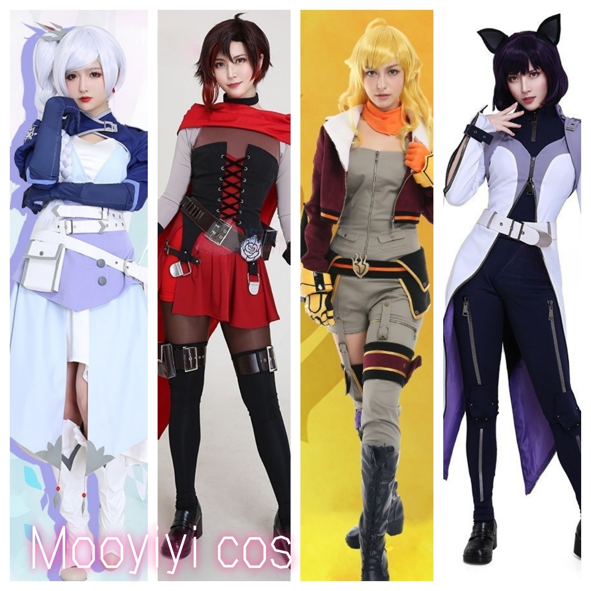 Anime Yang Cosplay - Mooyiyi cos Nieuwe Weiss/Ruby/Yang Xiao Lange/Blake
