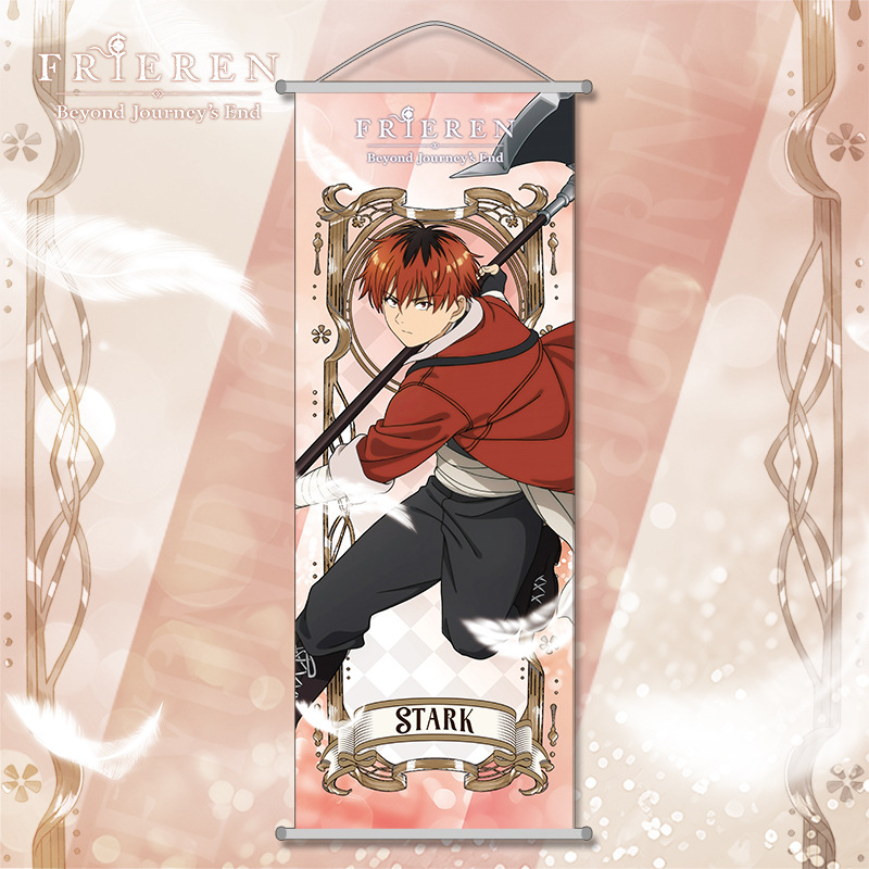Anime Cosplay Costumes - Stoffen wandhangende scroll poster in donkere