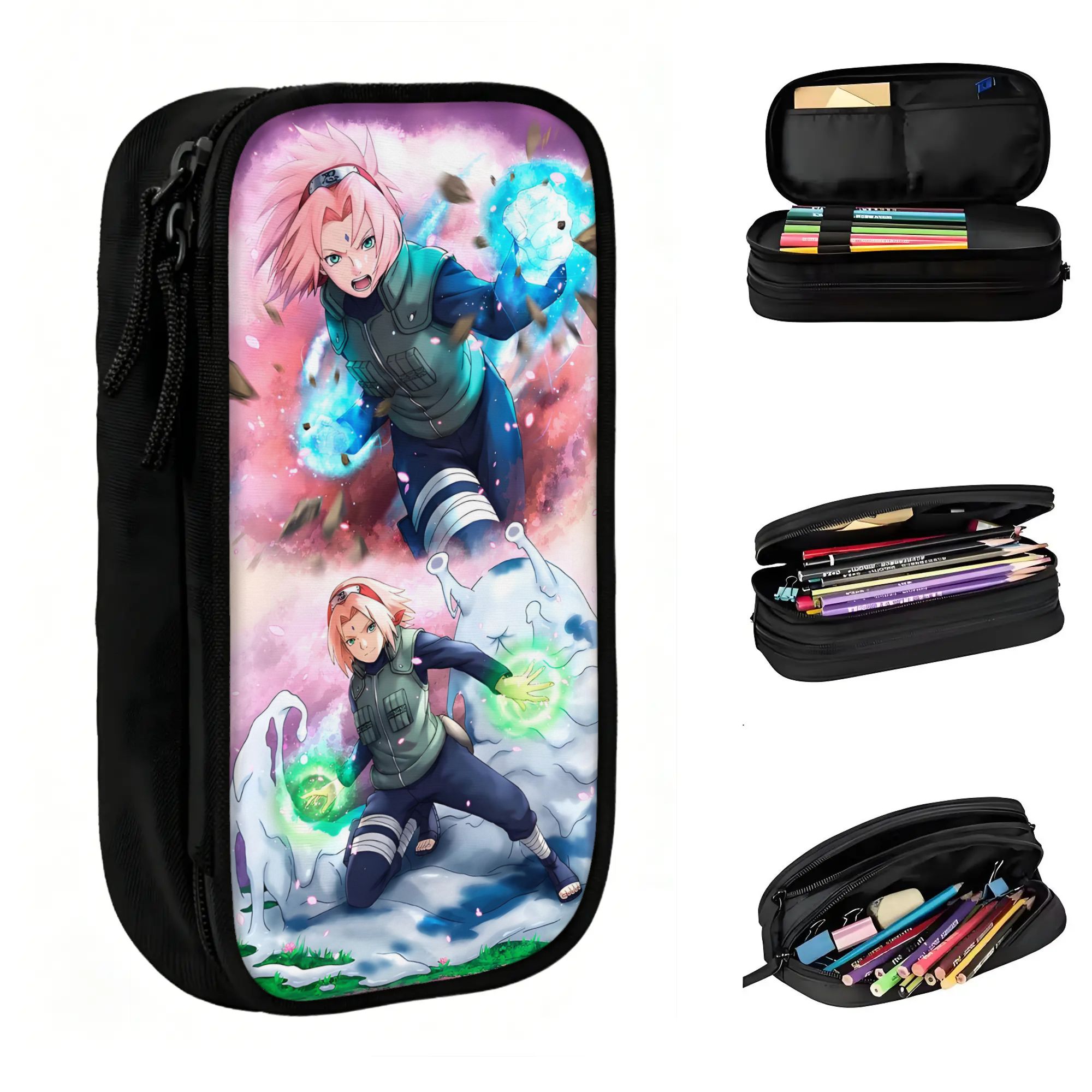 Anime Cosplay Korean Girl - Aangepaste Koreaanse S-Sakuraes H-Harunoes film-etuis voor