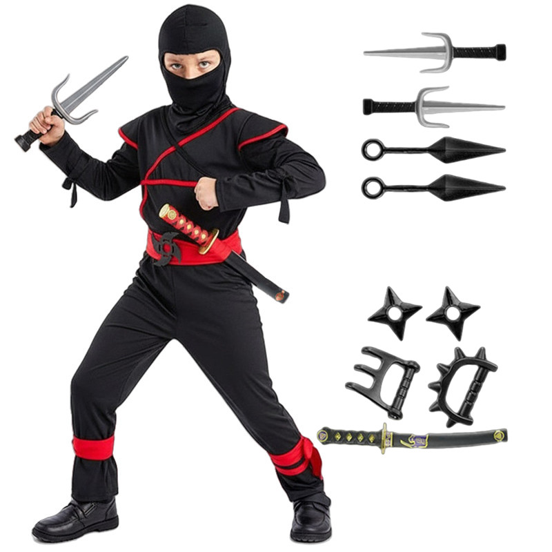 Anime Cosplay Japanese Girl - Japans Samurai-kostuum voor kinderen Ninja Cosplay