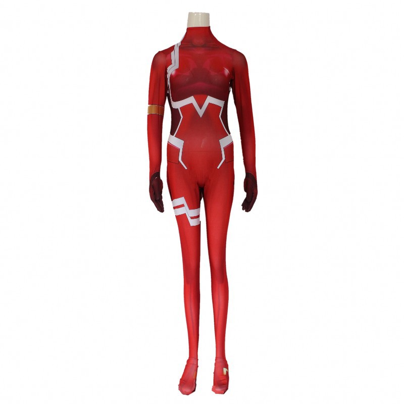 Roze COSPLAY Darling In The Fr - Anime Cosplay Zero Two recensie en prijs