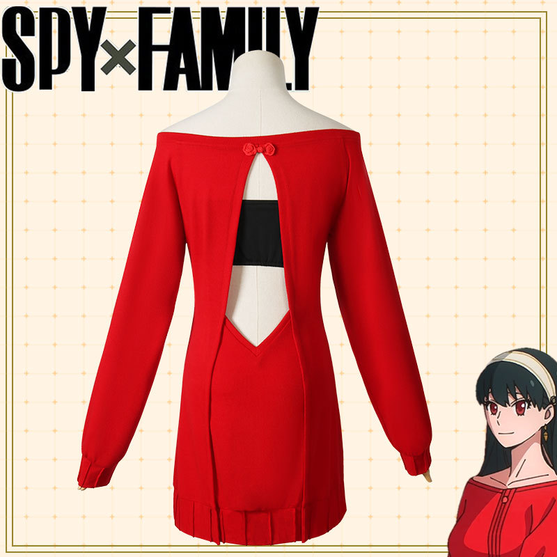 Spy x Family Yor Forger Cospla - Spy Family Outfit recensie en prijs