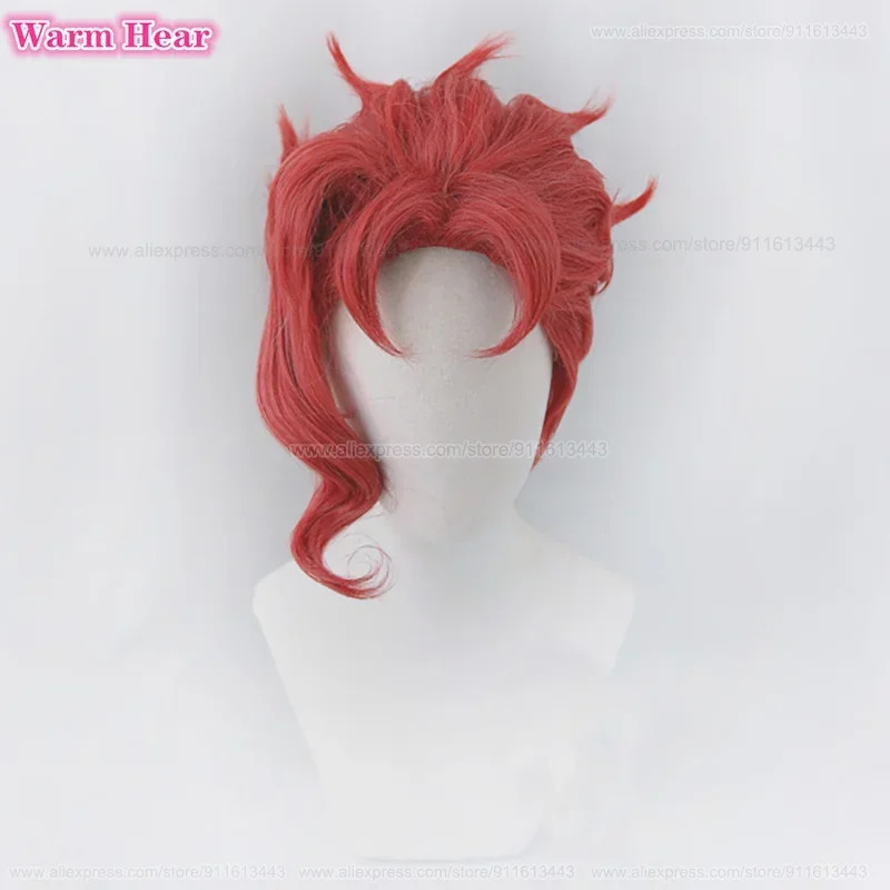 Noriaki Kakyoin Synthetische U - Anime Cosplay With Red Hair recensie en prijs
