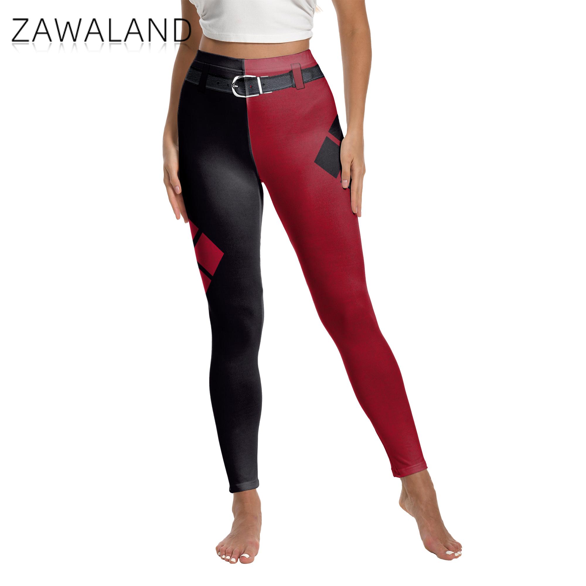 ZAWALAND legging voor dames co - Anime Harley Quinn Cosplay recensie en prijs