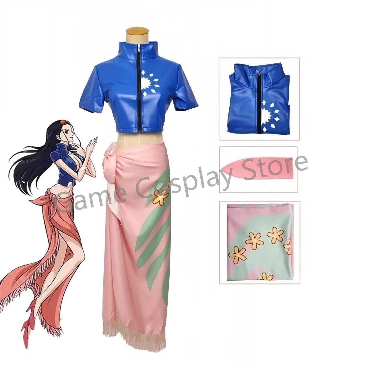 Nico Robin Cosplay Kostuum Jur - Spy Family Outfit recensie en prijs