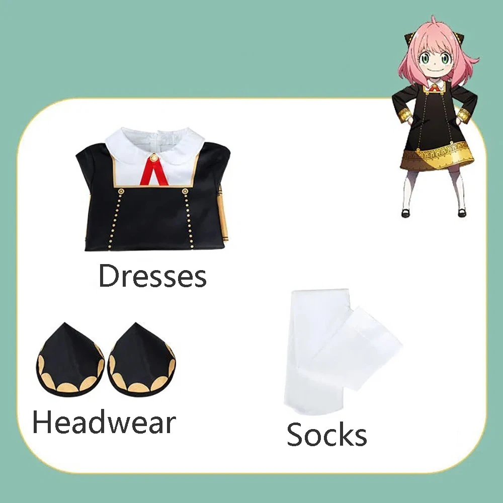 Anime SPY X FAMILY Anya Cospla - Spy Family Outfit recensie en prijs