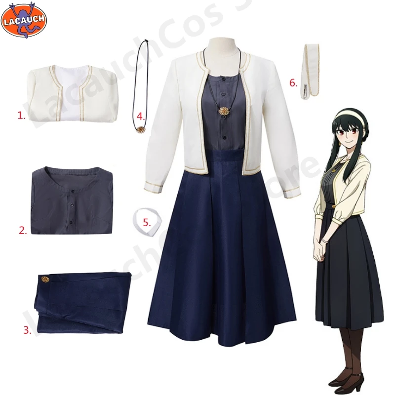 SPY x FAMILY Yor Forger Cospla - Spy Family Outfit recensie en prijs