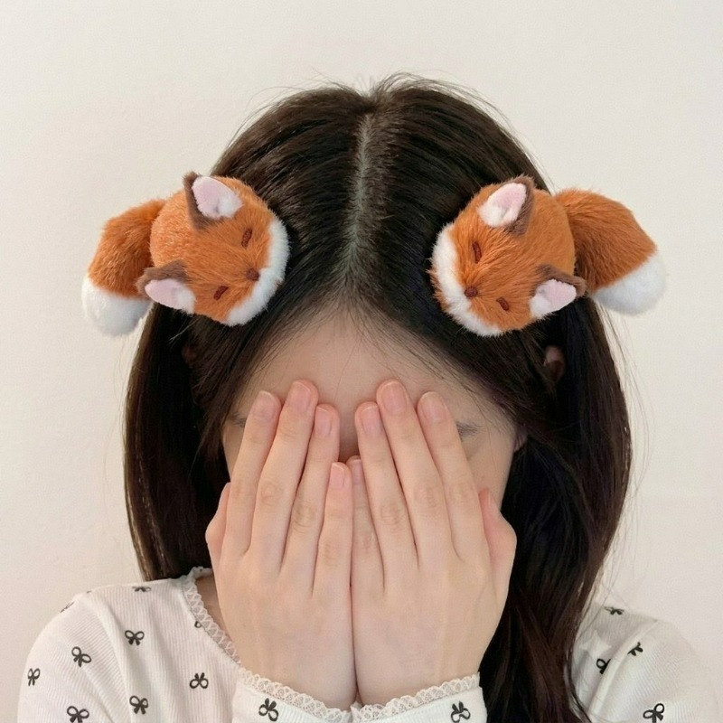 1/4 Stuks 3D Pluche Haar Clip  - Anime Cosplay Korean Girl recensie en prijs