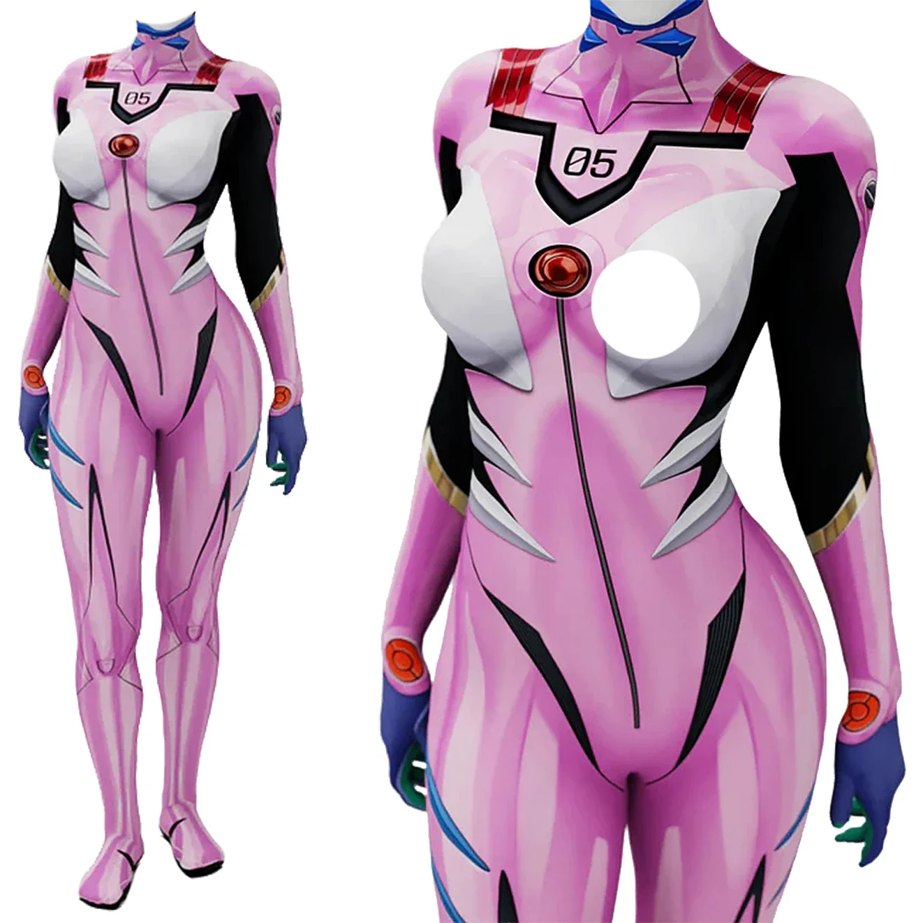 Anime EVA 05 Makinami Cosplay  - Anime Cosplay Girl recensie en prijs