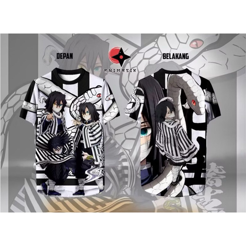 Herenshirt Demon Slayer Obanai - Cosplay Anime Shoes recensie en prijs