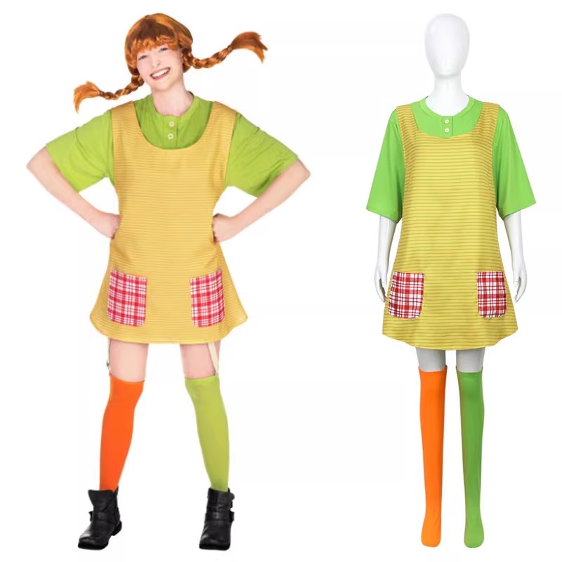 Piippi Cosplay Kostuum Volwass - Anime Cosplay Japanese Girl recensie en prijs