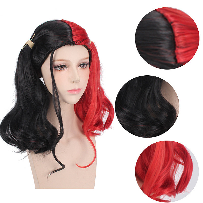 Vrouwen Halloween Super Villai - Anime Harley Quinn Cosplay recensie en prijs